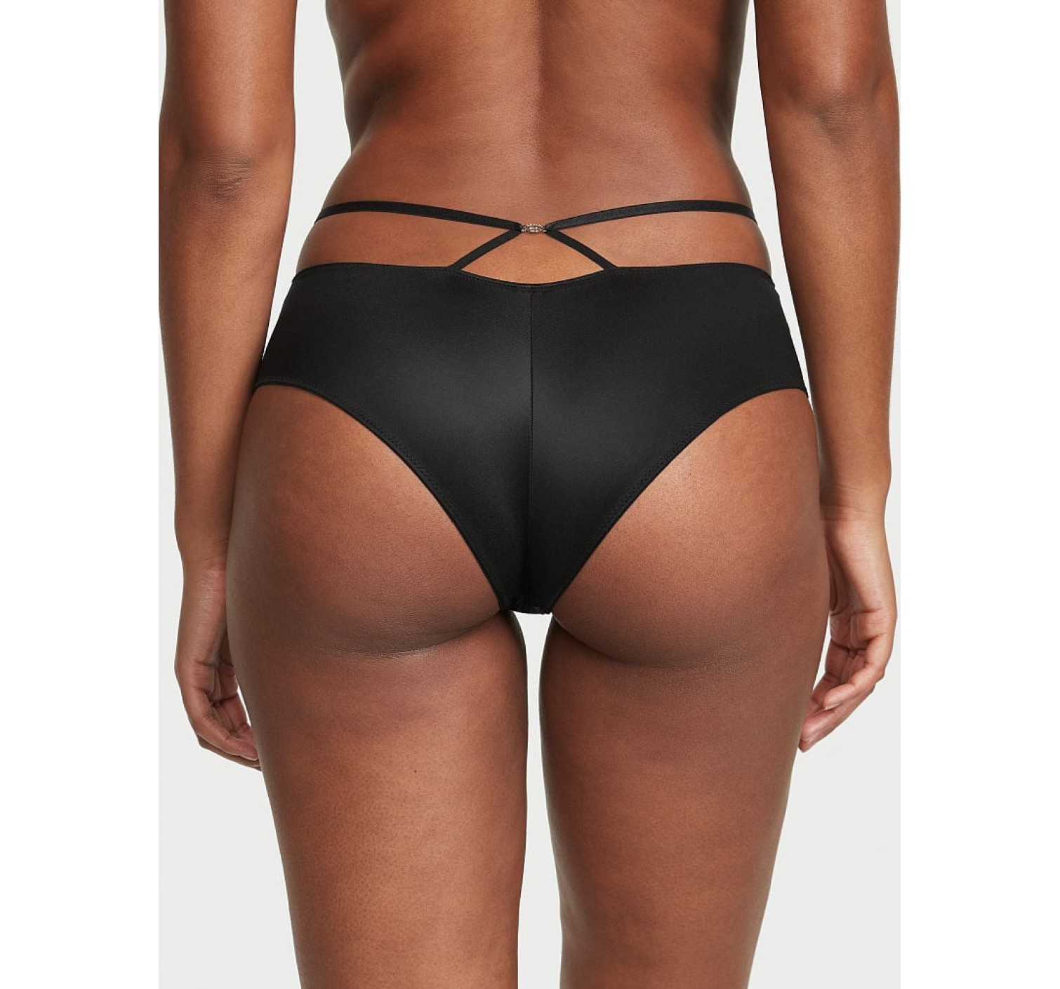 Трусики So Obsessed Strappy Cheeky Panty Black