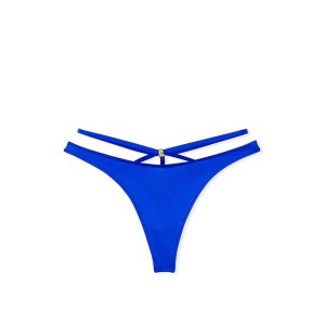 Трусики So Obsessed Strappy Thong Panty Blue Oar