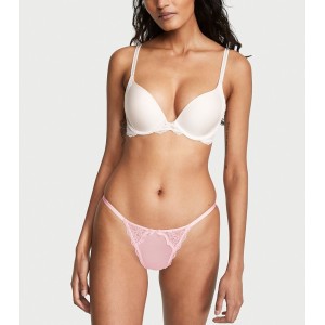 Трусики Lace Trim V-String Panty Pretty Blossom