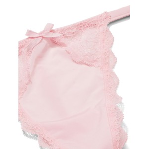 Трусики Lace Trim V-String Panty Pretty Blossom