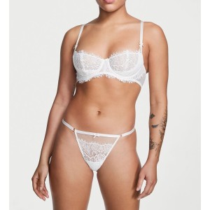 Комплект білизни Unlined Lace Shine Strap Balconette Bra set