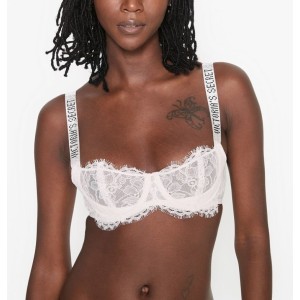 Комплект білизни Unlined Lace Shine Strap Balconette Bra set