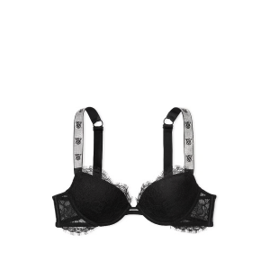 Комплект Very Sexy Lace Shine Strap Black Push Up Bra Set