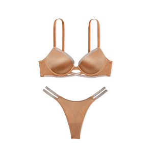 Комплект белья Very Sexy Shine Strap Push-Up Bra Toffee Set