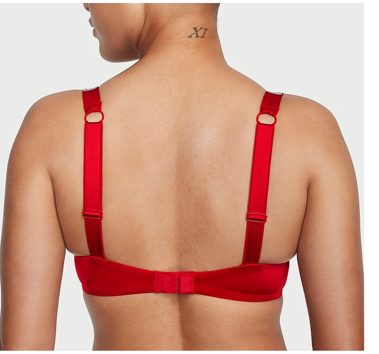 Комплект Very Sexy Smooth Shine Strap Lipstick Push Up Bra Set Logo VS