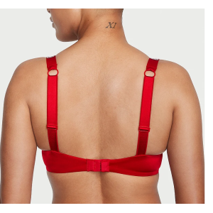 Комплект Very Sexy Smooth Shine Strap Lipstick Push Up Bra Set Logo VS