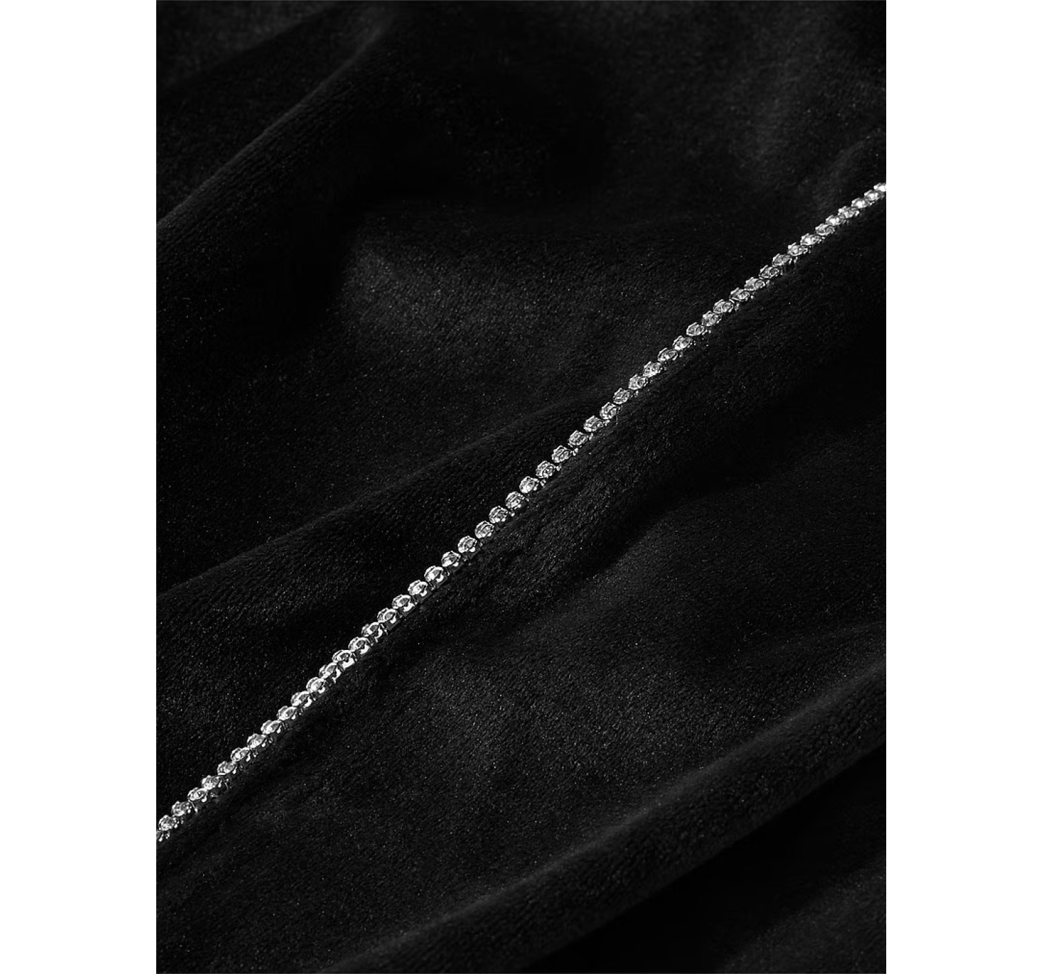 Велюровый костюм Velour Diamante Full-Zip Track Set