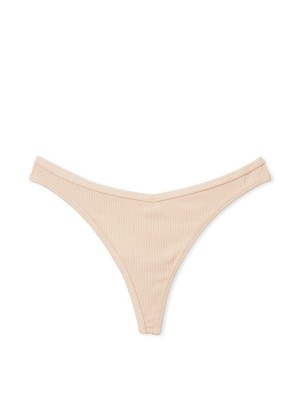 Трусики Cotton Thong Panty Marzipan