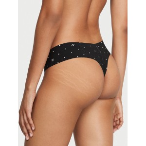 Трусики No-Show Thong Panty VS Black Logo Dot