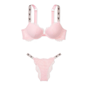 Комплект білизни Shine Strap Push-up Bra Pretty Blossom Set