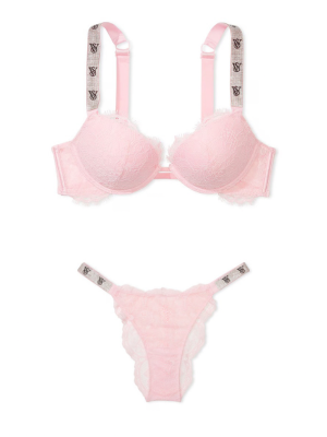 Комплект білизни Shine Strap Push-up Bra Pretty Blossom Set