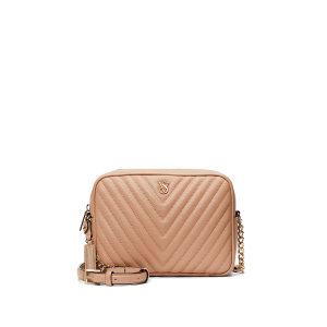 Сумка Виктория Сикрет The Victoria Top Zip Crossbody Praline