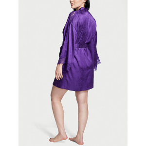Сатиновый халат Виктория Сикрет Flounce Satin Robe