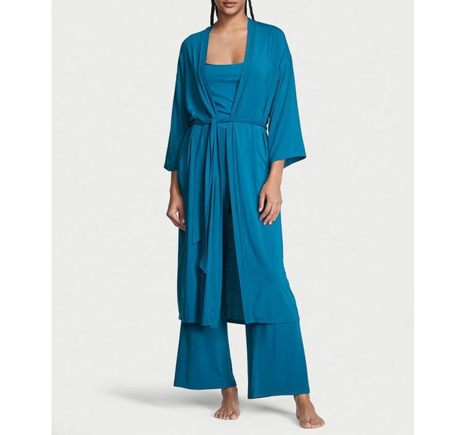 Пижама Victoria’s Secret Modal 3-Piece PJ Set Blue