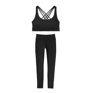 Комплект для спорту Sports Bra & Legging Black