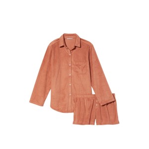 Піжама Short Cozy Fleece Long-Sleeve Pj set