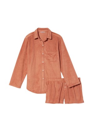 Пижама Short Cozy Fleece Long-Sleeve Pj set