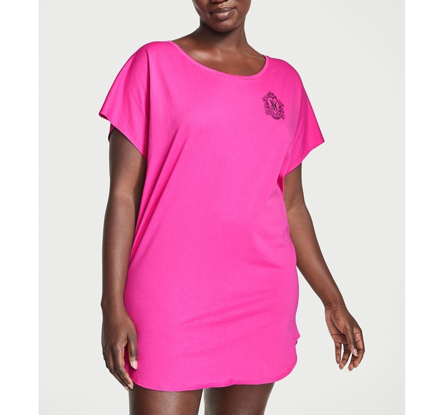 Ночная рубашка Cotton Sleepshirt Fuchsia
