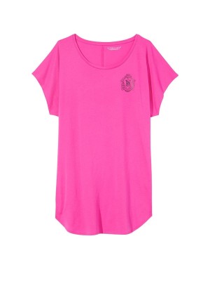 Ночная рубашка Cotton Sleepshirt Fuchsia