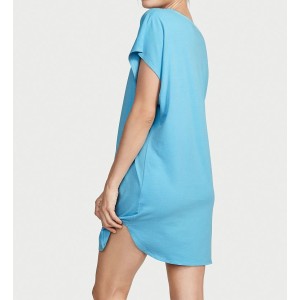 Нічна сорочка Cotton Sleepshirt Blue