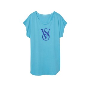 Нічна сорочка Cotton Sleepshirt Blue