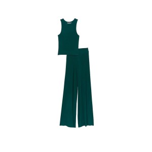 Пижама Long Modal Cami Set Deep Green