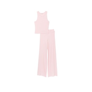 Пижама Long Modal Cami Set Pink