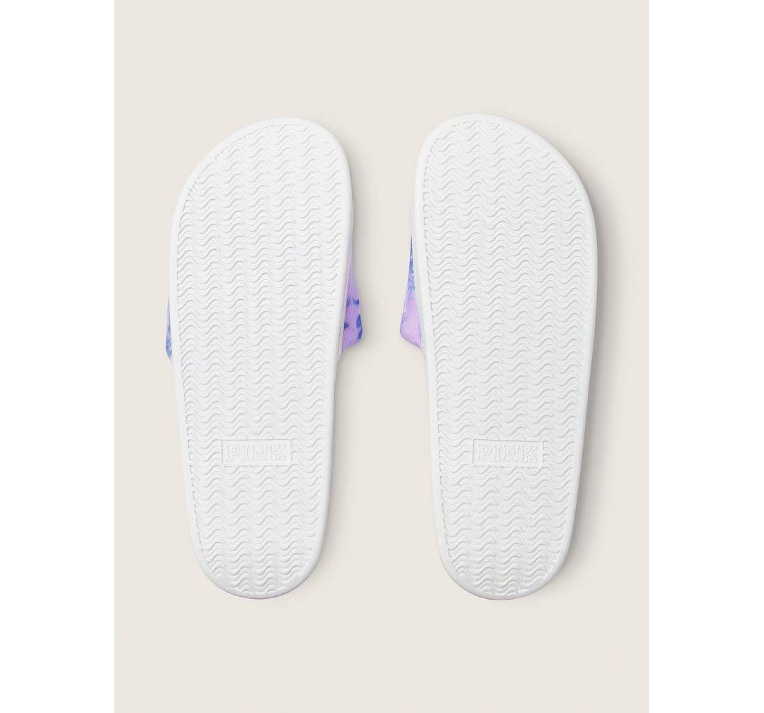 Шльопанці Pink Slides Blue Logo