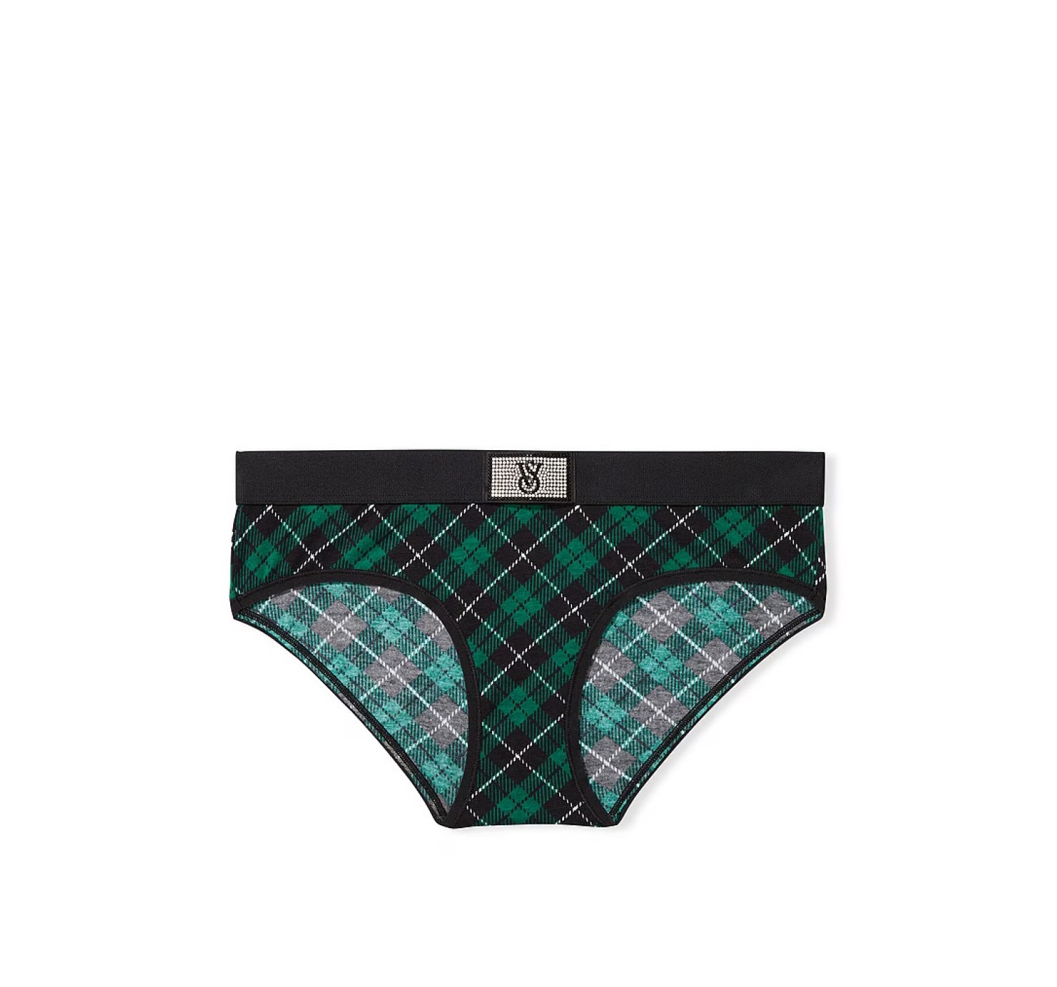 Трусики Logo Cotton Hiphugger Panty Shine Patch Plaid