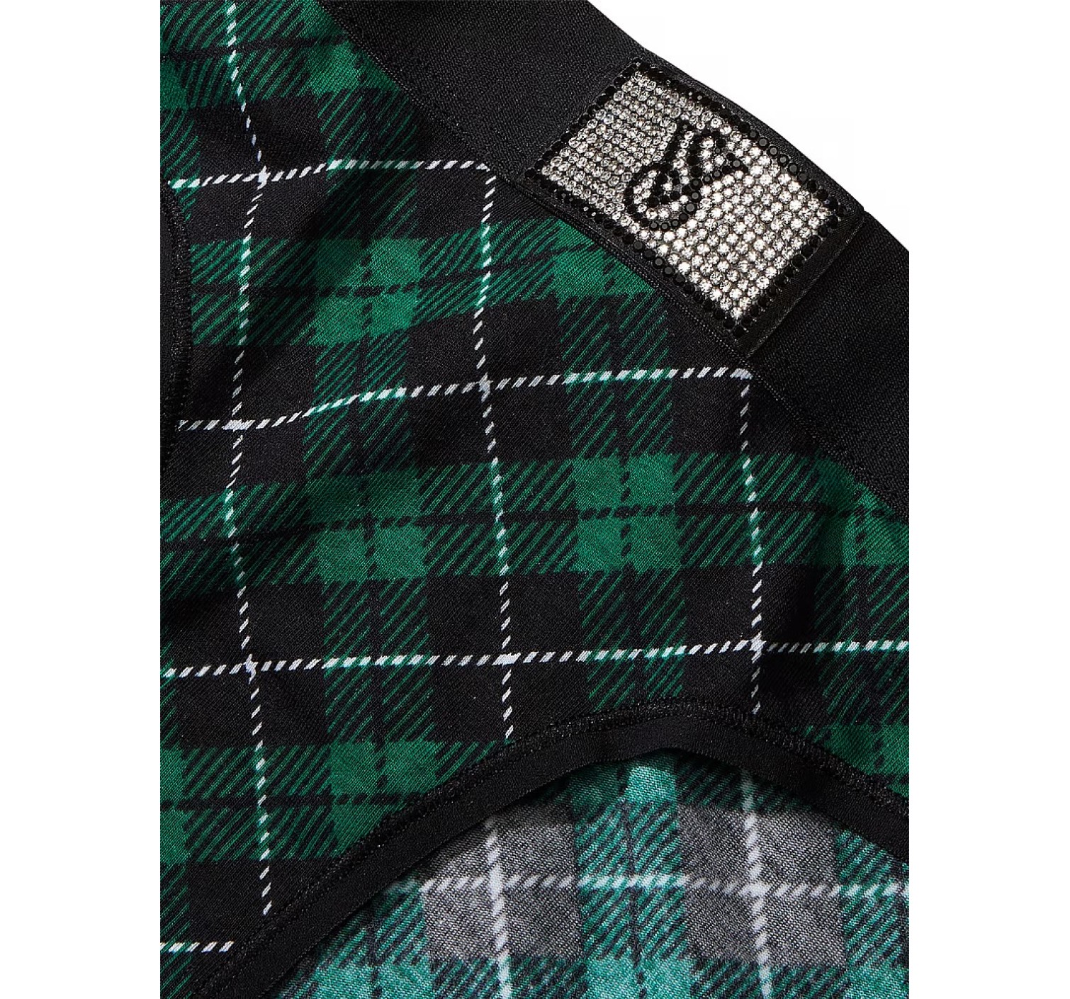 Трусики Logo Cotton Hiphugger Panty Shine Patch Plaid