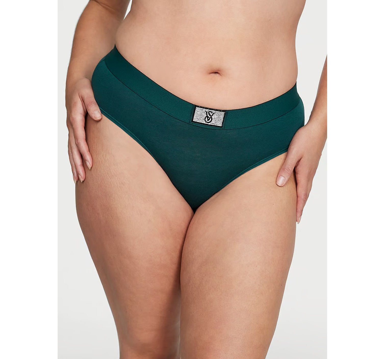 Трусики Logo Cotton Hiphugger Panty Shine Patch Black Ivy