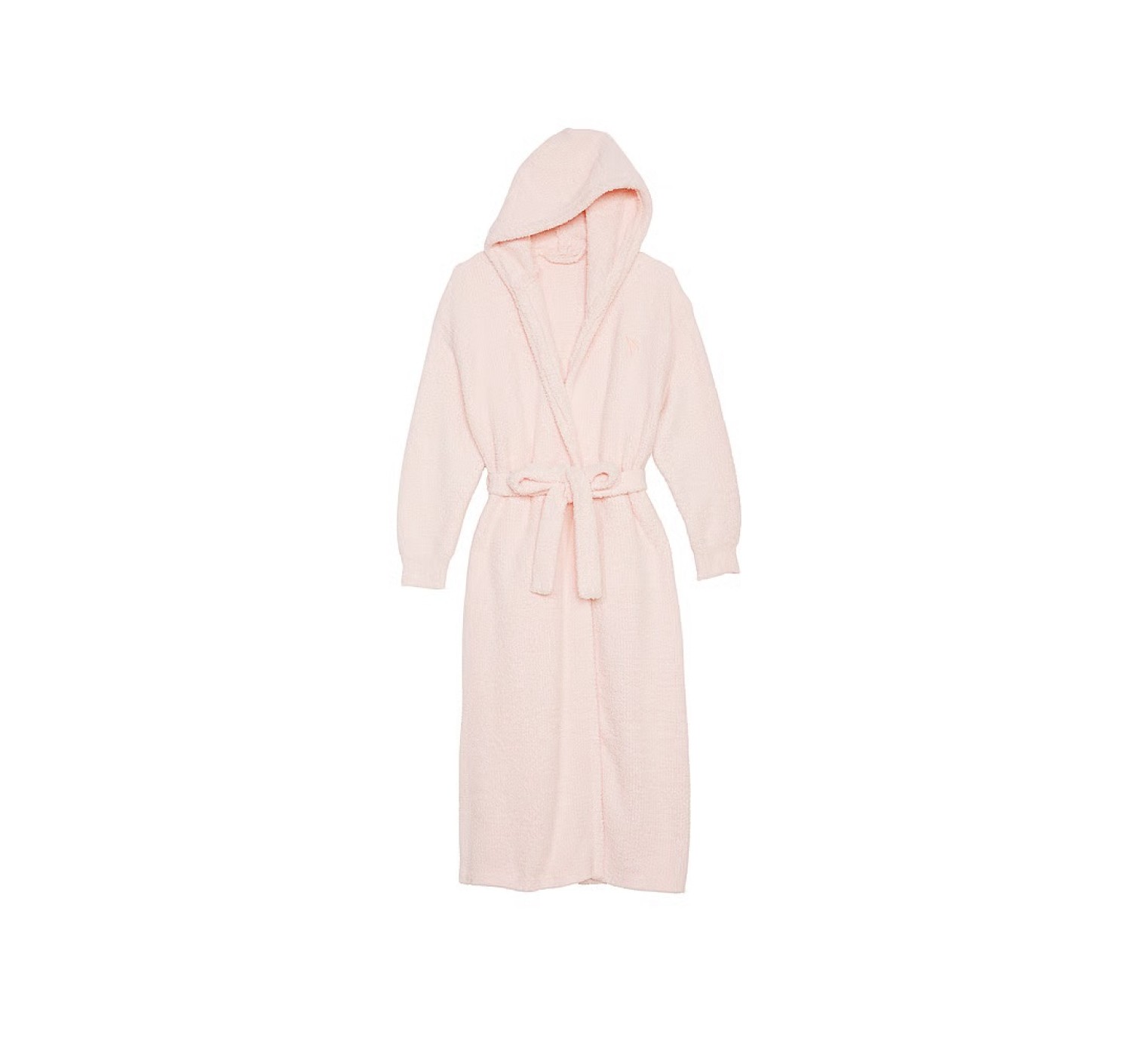 Халат Chenille Hooded Long Robe Purest Pink