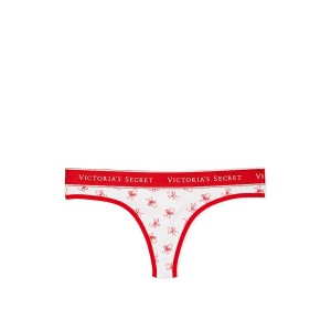 Трусики Cotton Thong Panty Candy Canes