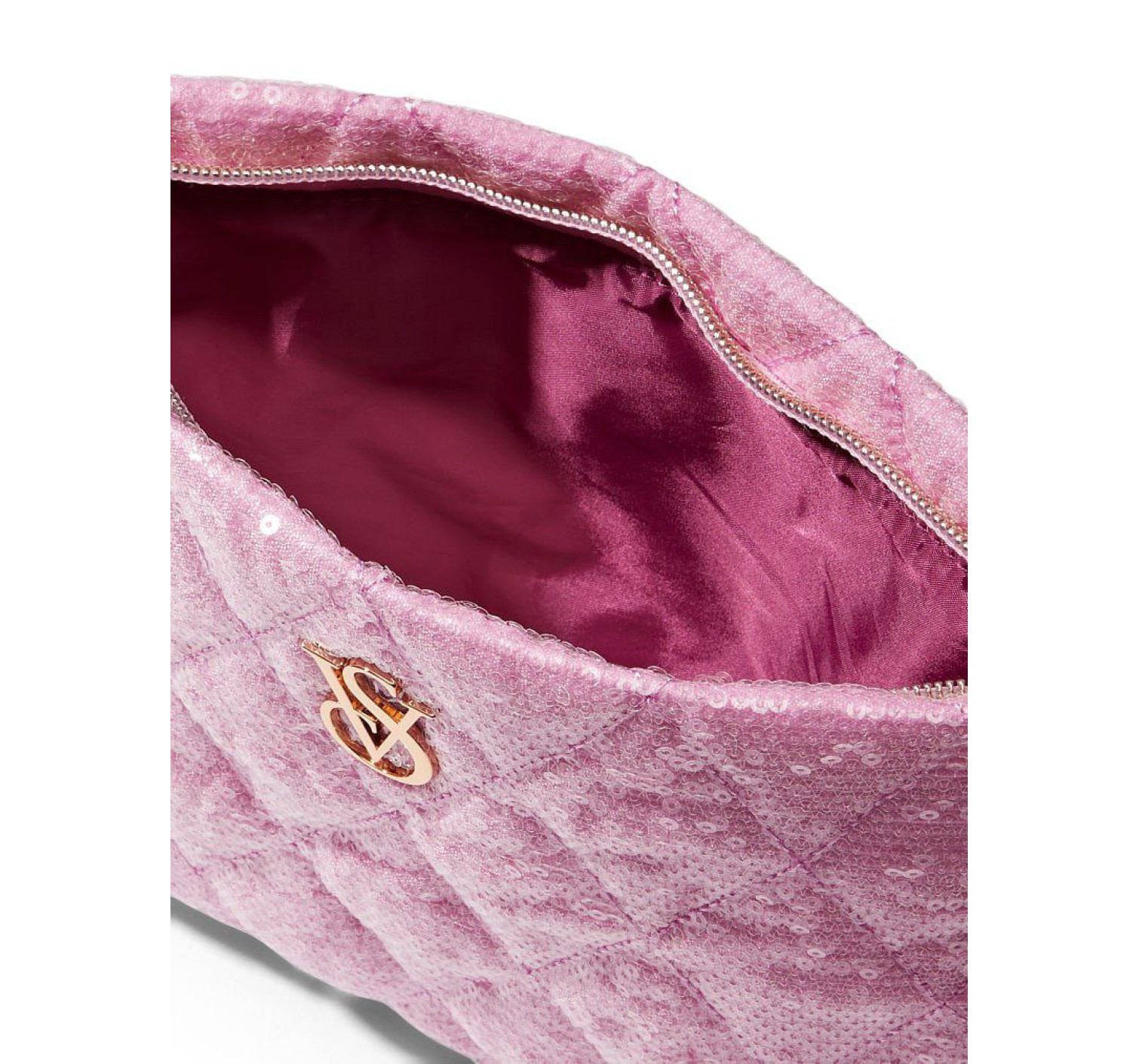 Косметичка Sequin Cosmetic Clutch Pink