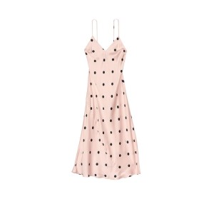 Пеньюар Silk Slip Dress Pink Dot