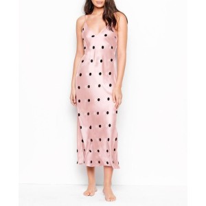 Пеньюар Silk Slip Dress Pink Dot