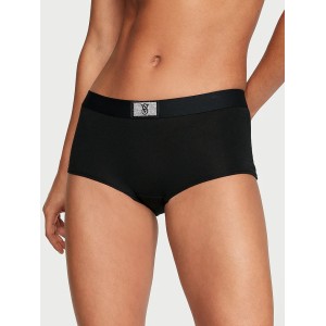 Трусики Shine Patch Cotton Boyshort Panty Shine Patch Black