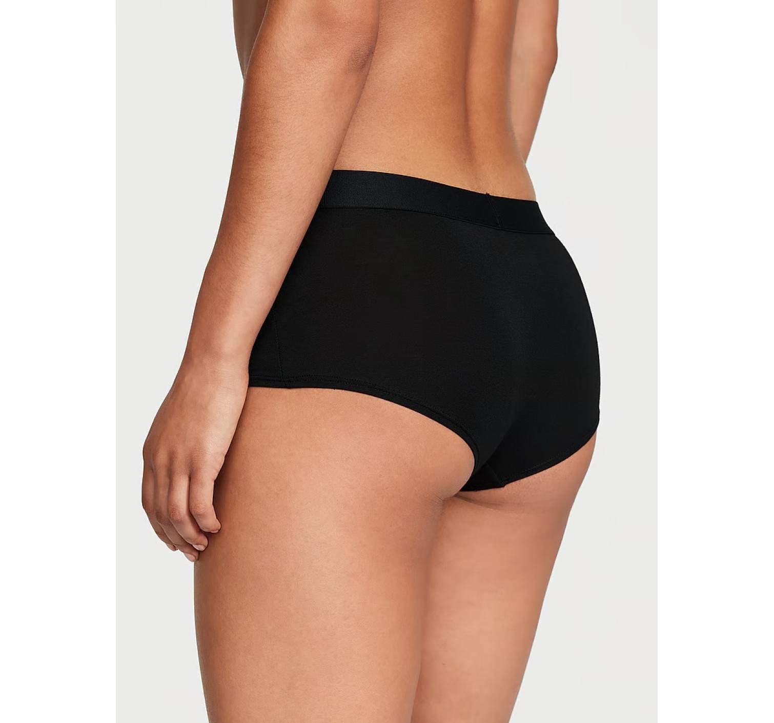Трусики Shine Patch Cotton Boyshort Panty Shine Patch Black