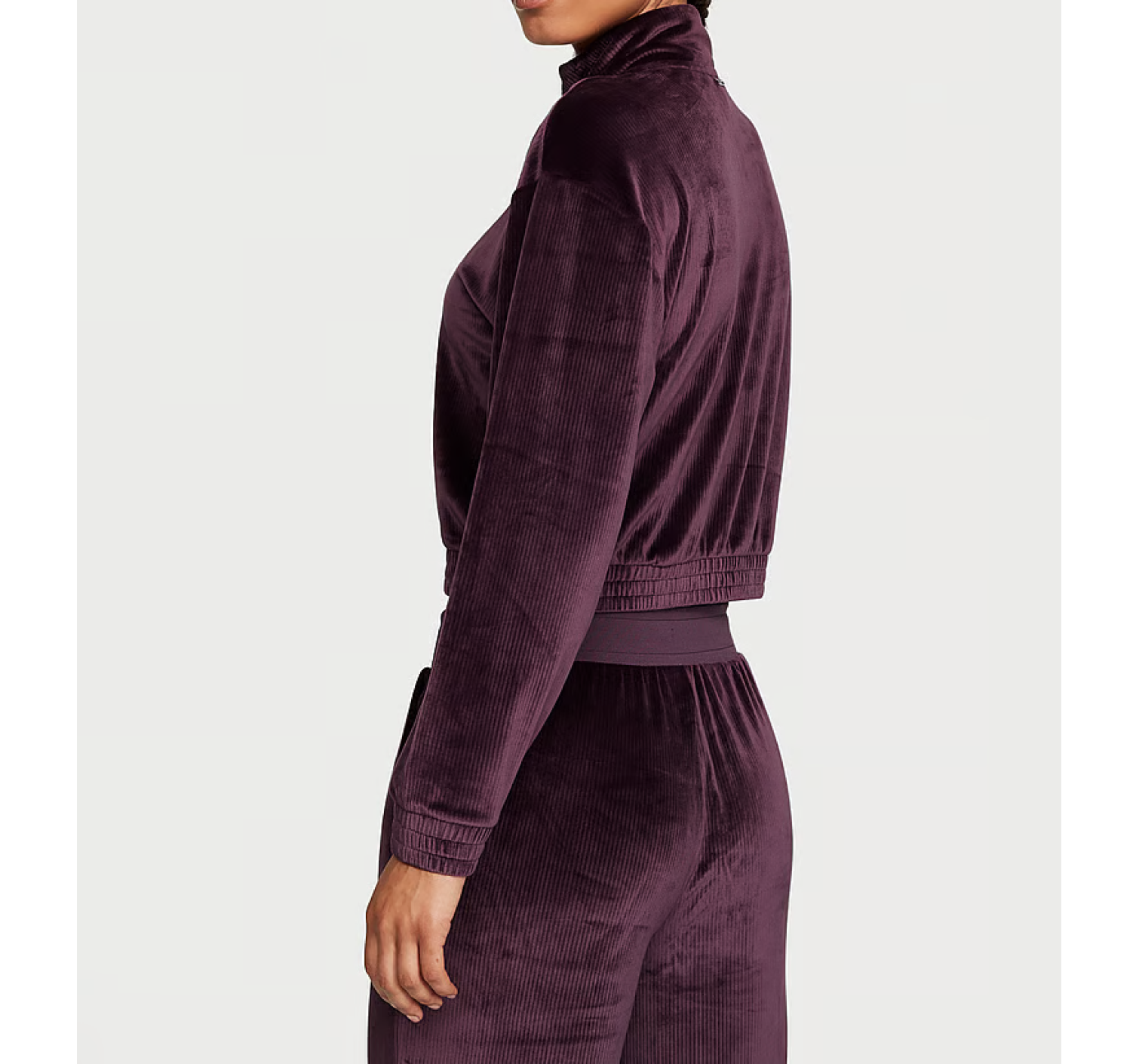 Велюровый костюм Velour Ribbed Lounge Winter Wine