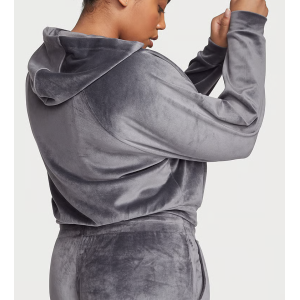 Велюровый костюм Ribbed Velour Hoodies Jogger Infinity