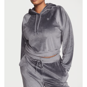 Велюровый костюм Ribbed Velour Hoodies Jogger Infinity