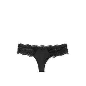 Комплект белья Wicked Lace Unlined Balconette Bra Black Set
