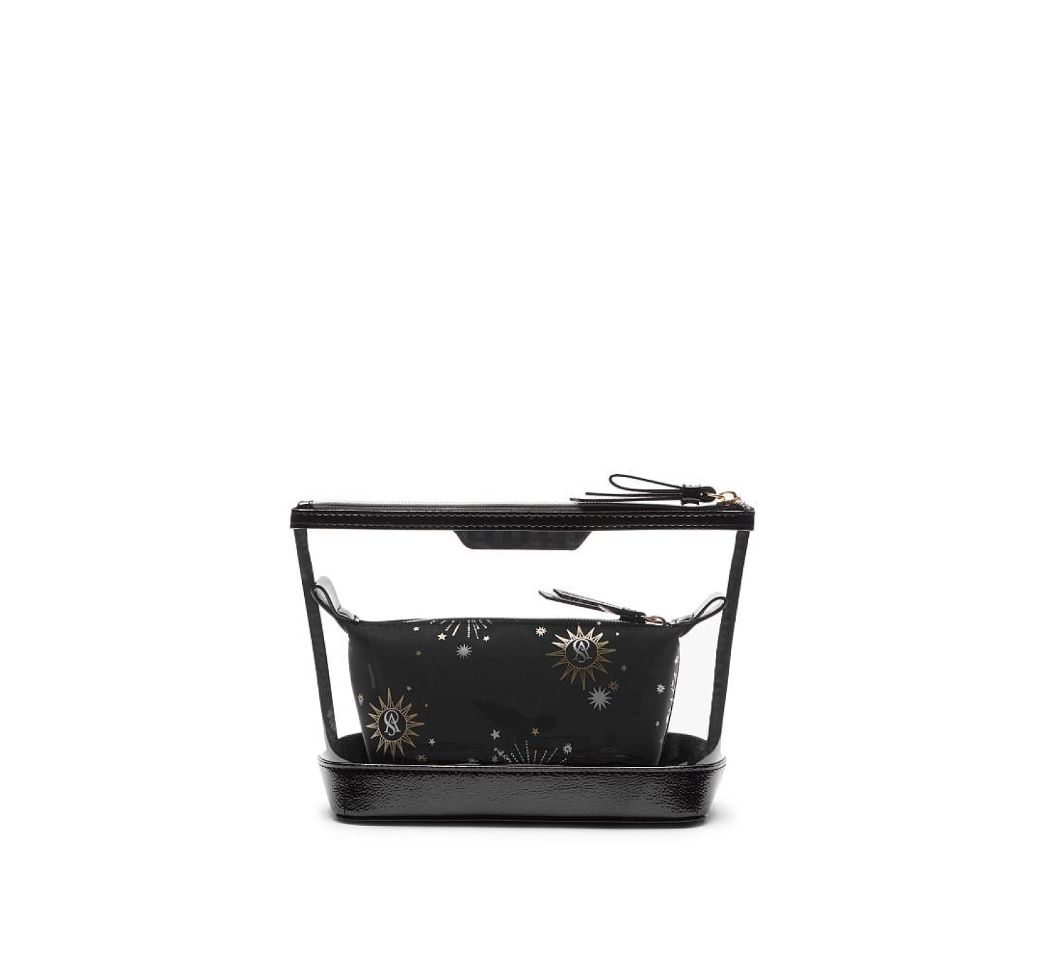Косметичка 2-Piece Makeup Bag Black Celestial