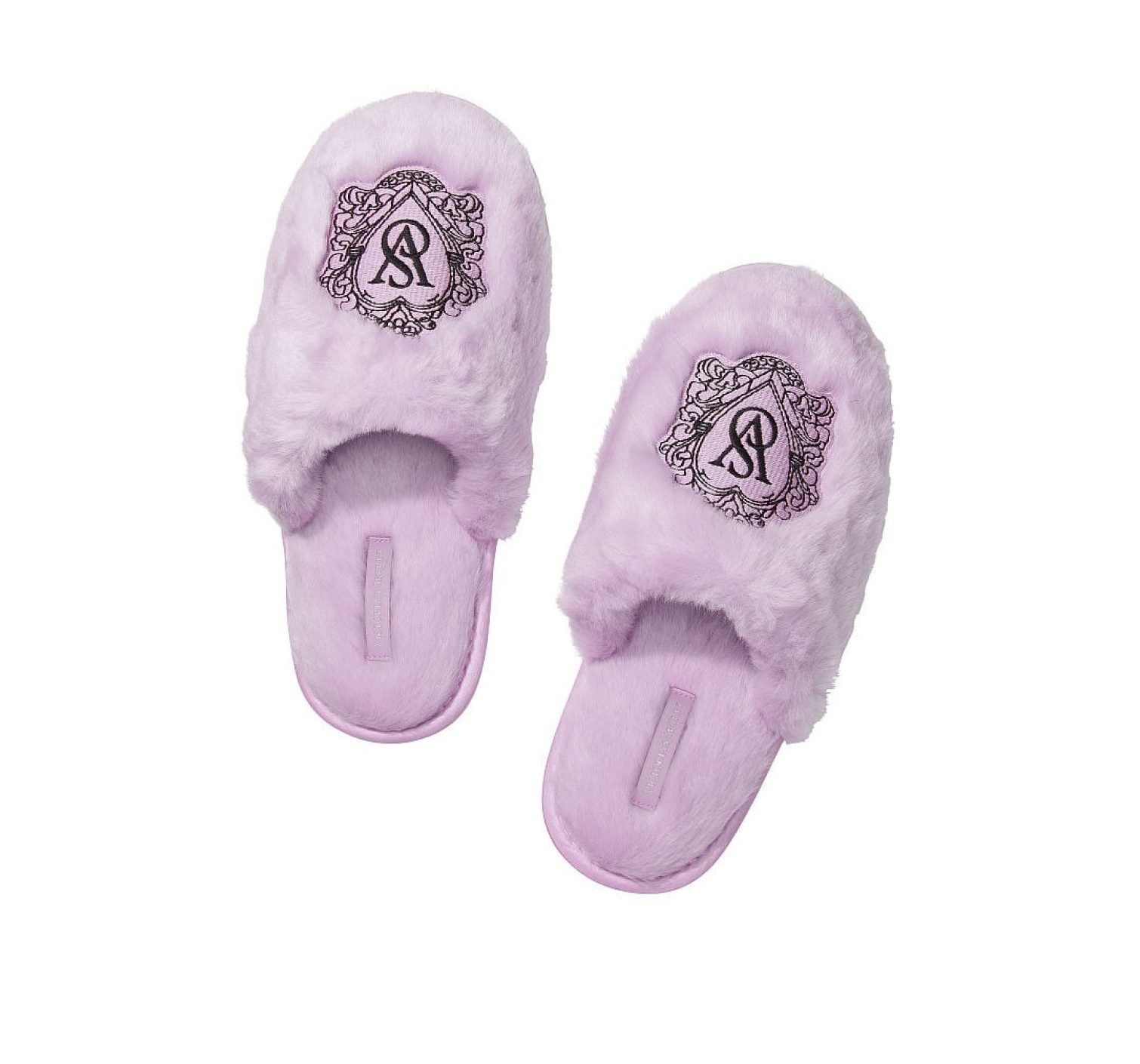 Домашні капці closed-Toe Faux Fur Slipper lilac
