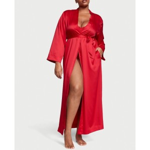 Халат Satin Long Robe Lipstick