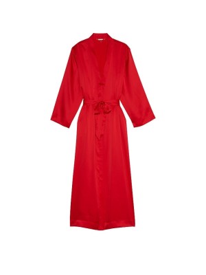 Халат Satin Long Robe Lipstick