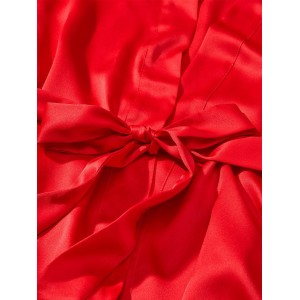 Халат Satin Long Robe Lipstick