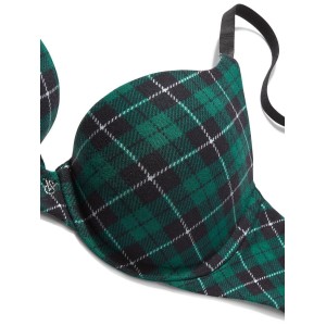 Комплект білизни Push-Up Cotton Perfect Shape Bra Spruce Plaid Set