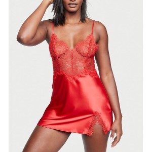 Пеньюар Very Sexy Lace Plunge Slip lipstick