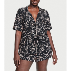 Пижама  Modal Short Pajama Set Mini Black Heart